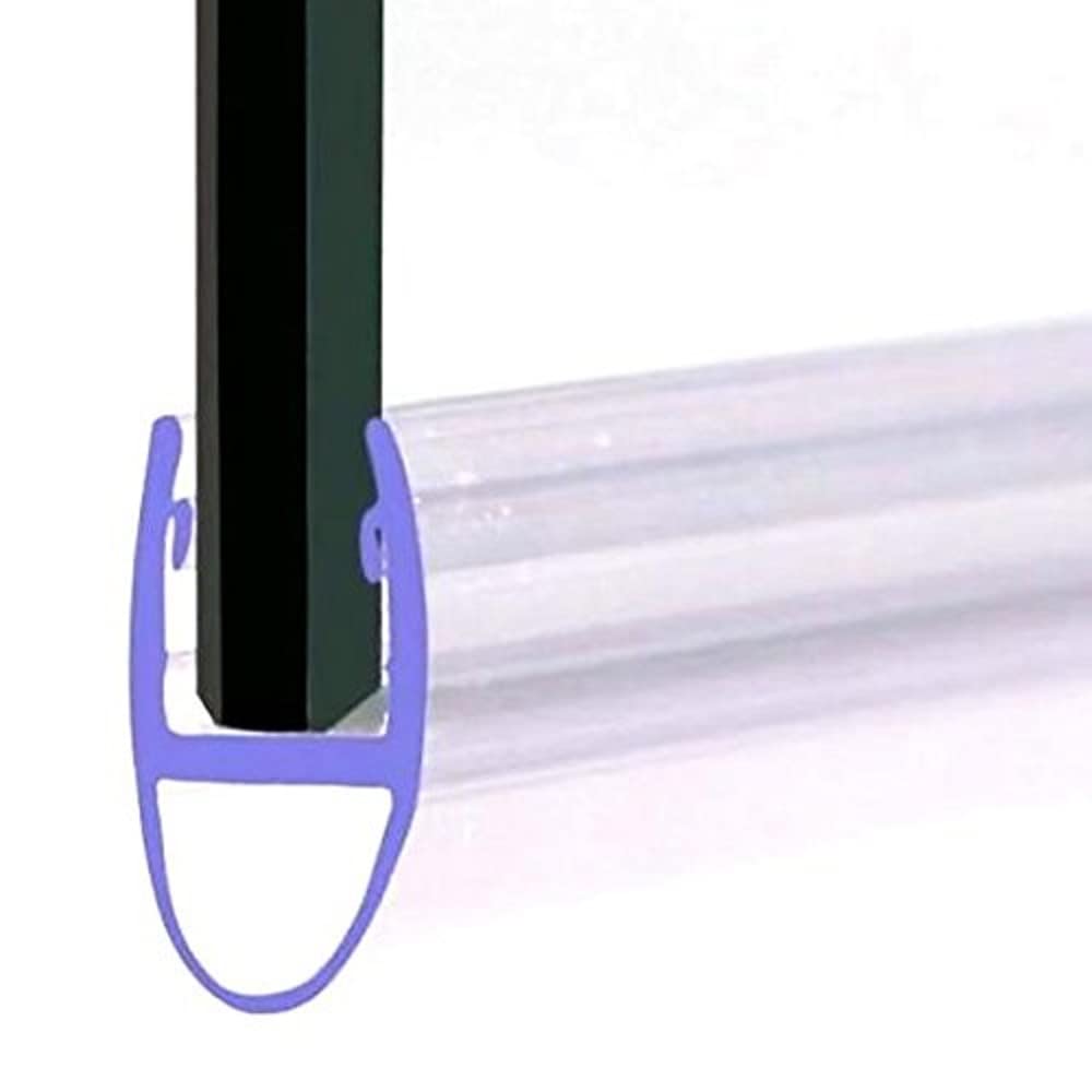 Replacement 900 x 8.6mm (LxW) Bath Screen Seal to fit : (Gap between Bath & Glass = 7mm & Glass thickness 5-6mm