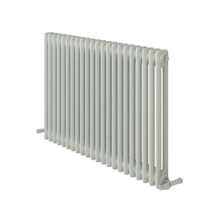 Helena Horizontal White Two Column Radiator - 6 Sizes