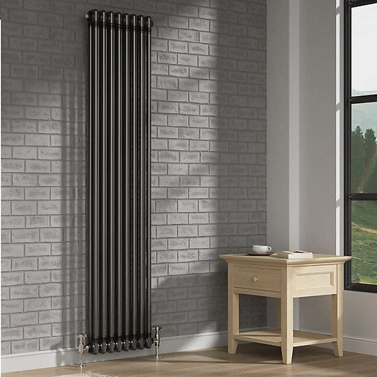Helena MKII Raw Metal 3 Column Radiator - 3 Sizes