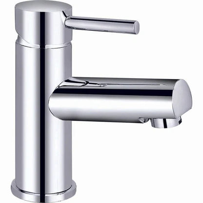 Dixon Round Lever Mono Basin Mixer Tap with Waste - 3 Colours