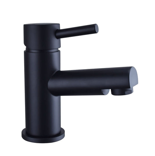 Dixon Round Lever Mono Basin Mixer Tap with Waste - 3 Colours