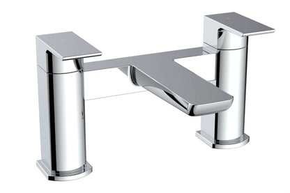 Lunar Soft Square Bath Filler Mixer Tap - 3 Colours