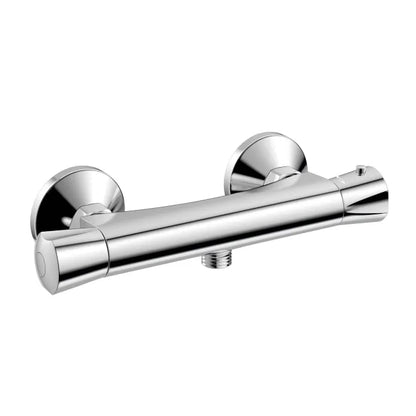 Eco Round Exposed Bar Valve (slim body) - Chrome