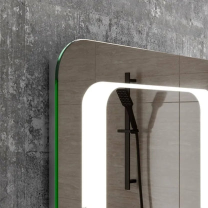 Pacific 500 x 700mm Illuminated Battery LED Mirror