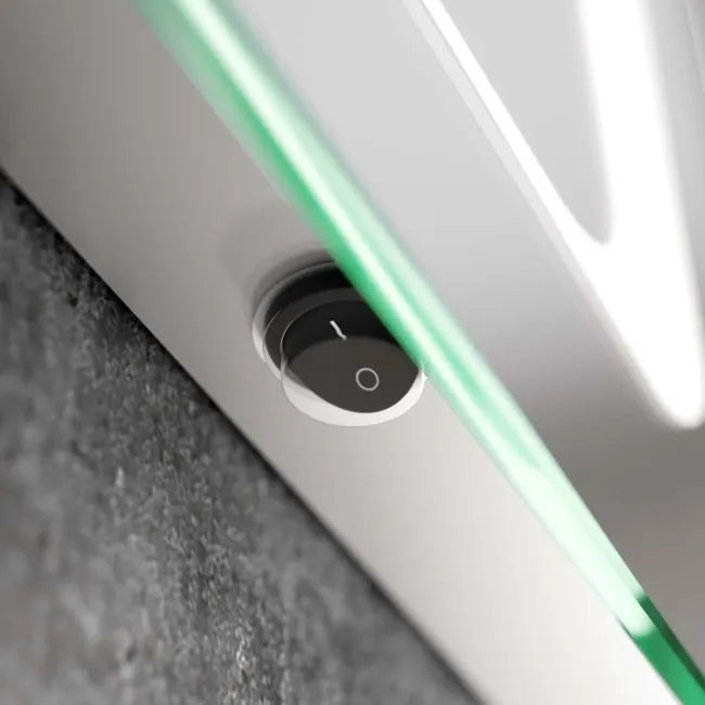 Pacific 500 x 700mm Illuminated Battery LED Mirror