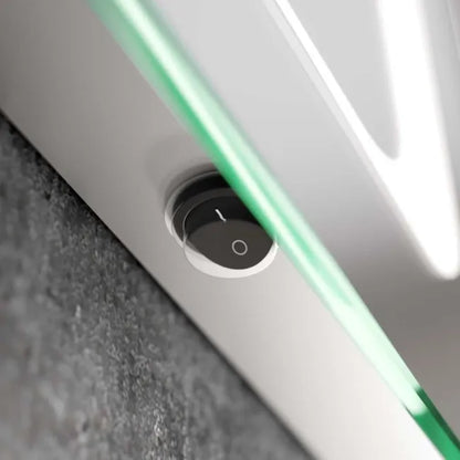 Pacific 500 x 700mm Illuminated Battery LED Mirror