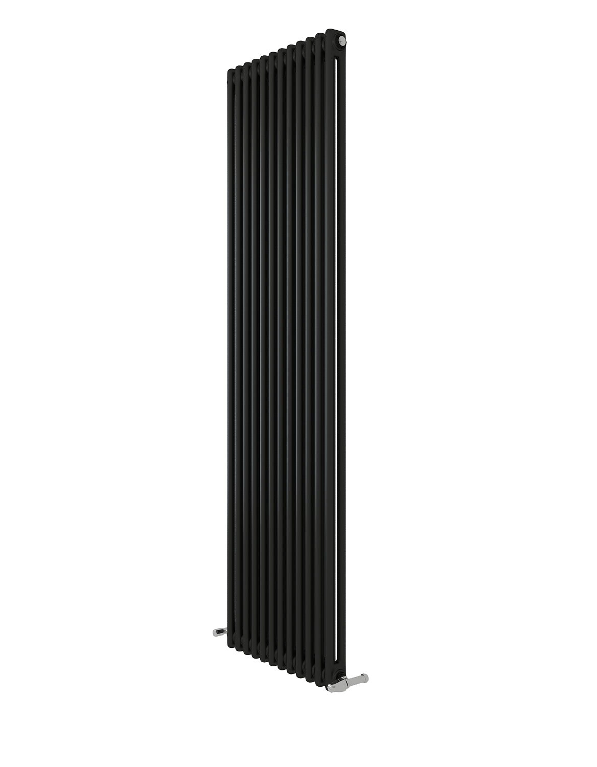 Helena Vertical Anthracite Two Column Radiator - 3 Sizes