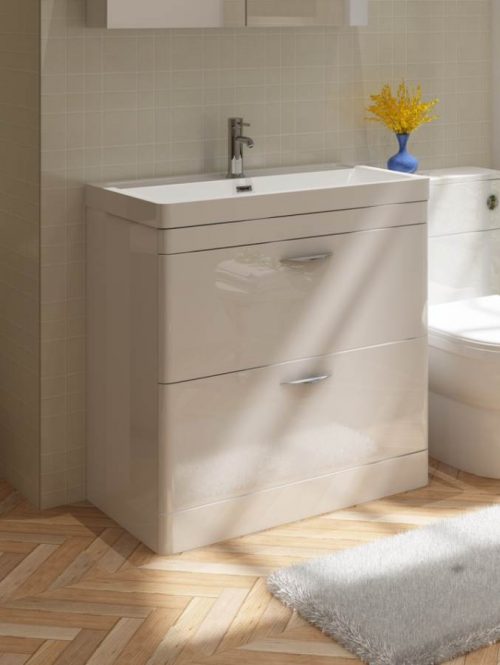 Apollo 800 FS Unit and Polymarble Basin White
