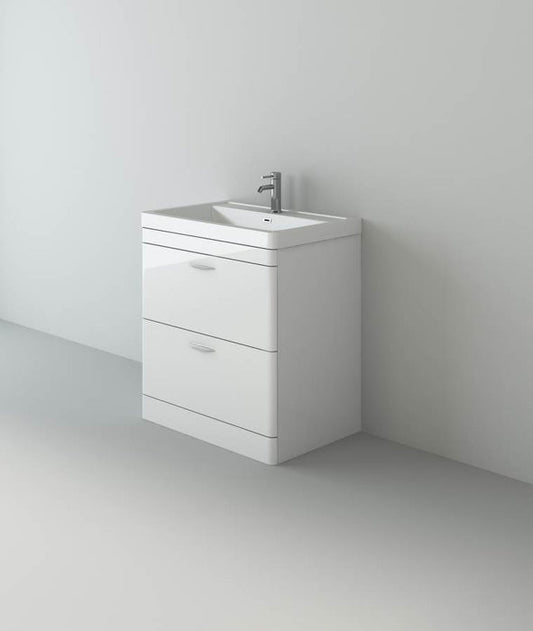Apollo 700 FS Unit and Ceramic Basin White