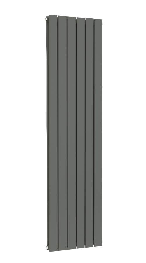 Belgravia Vertical Double Slim Flat Panel Radiator Matt Anthracite - 2 Sizes