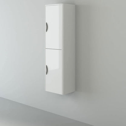 Apollo Wall Hung Tall Storage Unit - 1400mm x 400mm