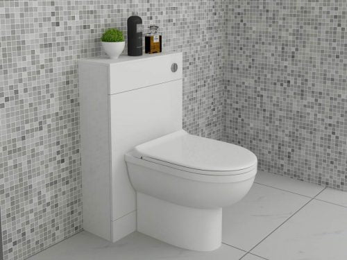 Venus 500mm WC Unit - Gloss White