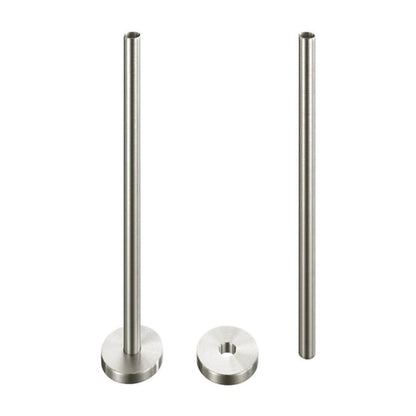 Pro Radiator Valve Pipes & Collars 1/2" x 300mm Pair - 3 Colours