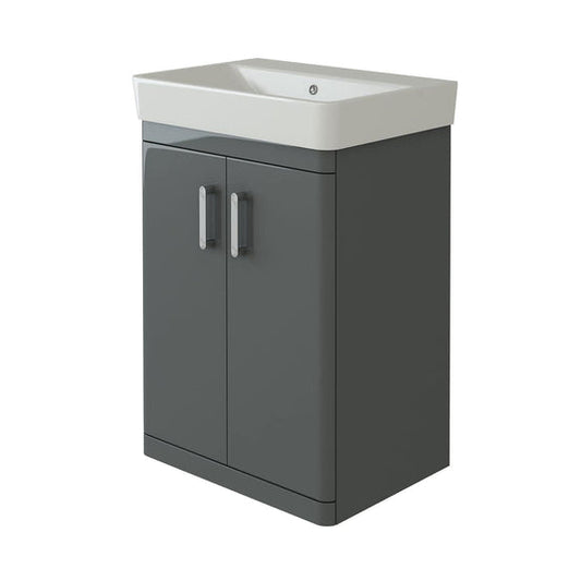 Solar 600mm Luxury Waterproof Vanity Unit Anthracite