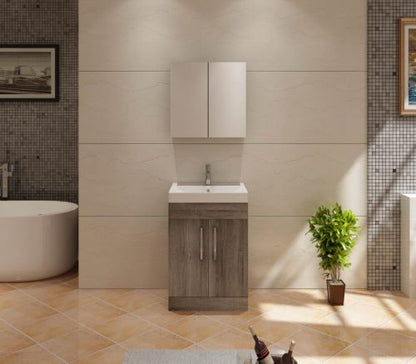Star 500mm FS Unit and Ceramic Basin - Avola Grey