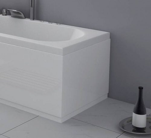 800mm Acubase End Panel 2 Pc White