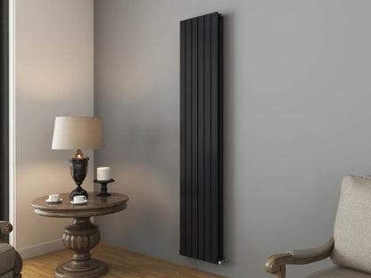 Regalia Vertical Double Flat Panel Radiator Matt Anthracite - 3 Sizes