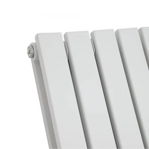 Regalia Vertical Double Flat Panel Radiator Matt White - 3 Sizes