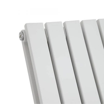 Regalia Vertical Double Flat Panel Radiator Matt White - 3 Sizes