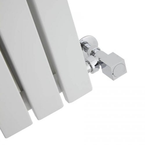 Regalia Vertical Double Flat Panel Radiator Matt White - 3 Sizes