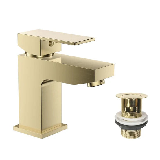 Munro Mono Basin Mixer Tap with Waste - 3 Colours
