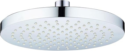 Round Fixed head ABS 200x200 mm Chrome