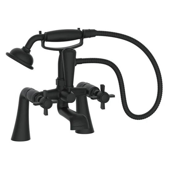 Regency Traditional Bath Shower Mixer Tap with Kit - 3 Colours