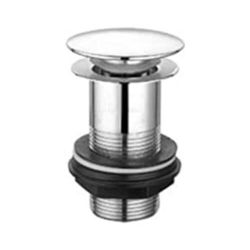 Full Dome basin waste chrome - Unslotted