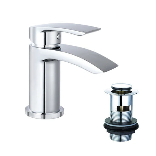 Carter Mono Basin Mixer with Waste - 3 Colours