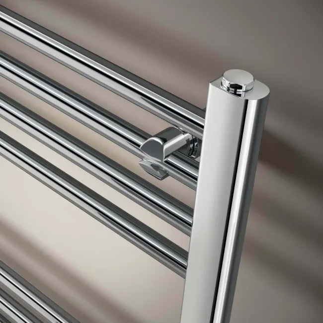 Brixton Straight Heated Towel Rail Chrome - 11 Sizes