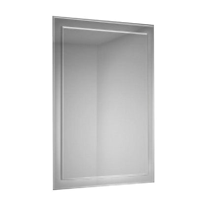 Bob 500 x 700mm Rectangular Bevelled Bathroom Mirror