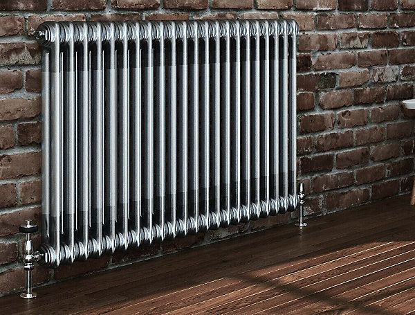 Helena MKII Raw Metal 2 Column Radiator - 5 Sizes
