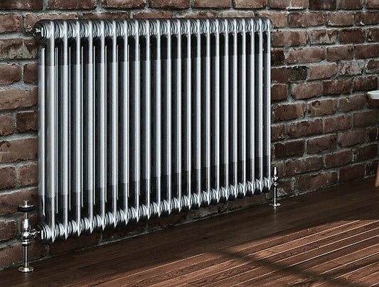 Helena MKII Raw Metal 2 Column Radiator - 5 Sizes