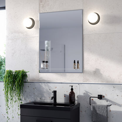 Ryan 600 x 800mm Bathroom Mirror with Glass Shelf