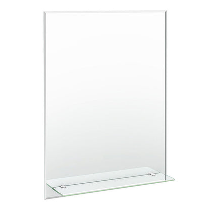 Ryan 600 x 800mm Bathroom Mirror with Glass Shelf