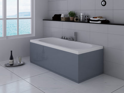 Acubase Waterproof End Bath Panel Anthracite - 700mm